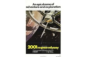 Euphoric 2001: A Space Odyssey Movie Poster (24x36 Inch)