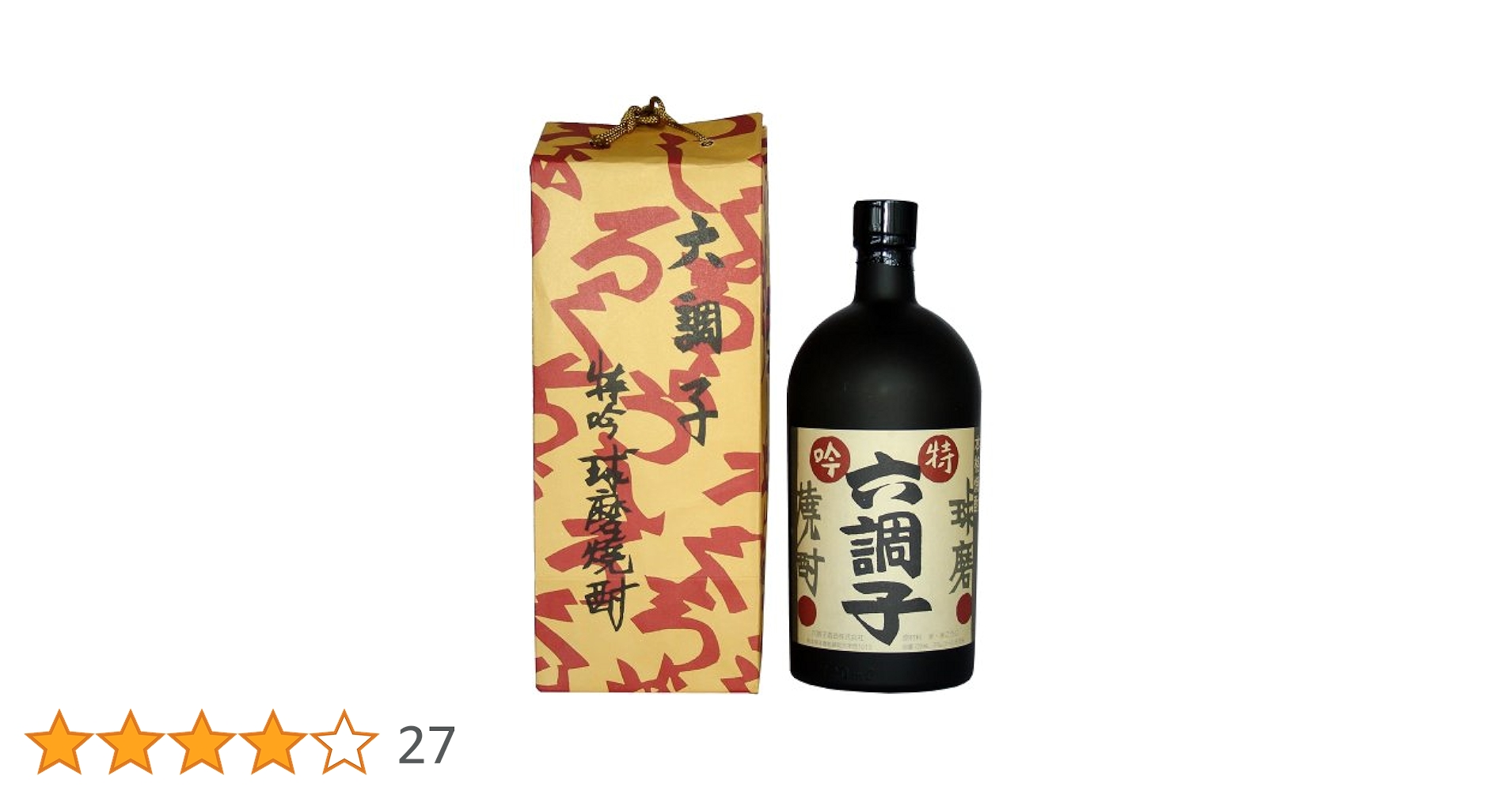 Amazon.co.jp: 六調子酒造 特吟六調子 米 [ 焼酎 35度 熊本県