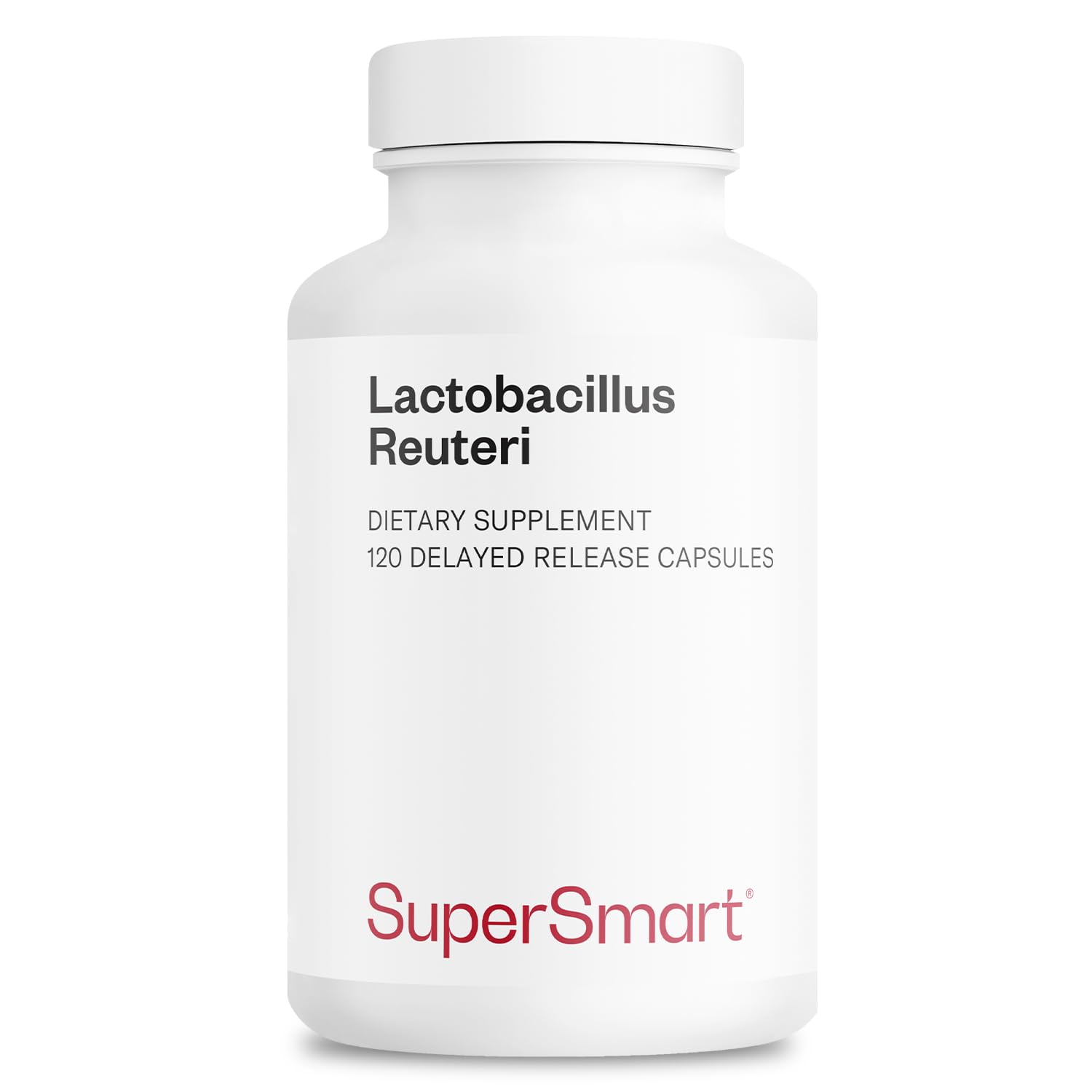 Supersmart - Lactobacillus Reuteri 5 Billion CFU per Day - Probiotic Supplement | Non-GMO & Gluten Free - 60 DR Capsules — Amazon image 8