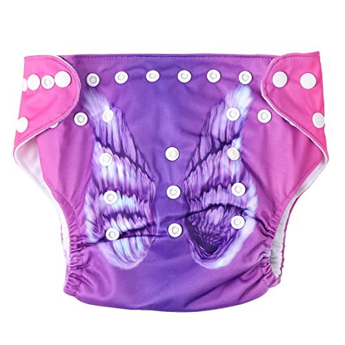 Toddmomy Pañales de Tela para Bebés Impermeables Incontinencia Reutilizables Nappies Ropa Interior Breves Inserciones Lider Súper Absorbentes para Niños Pequeños Años 1-3