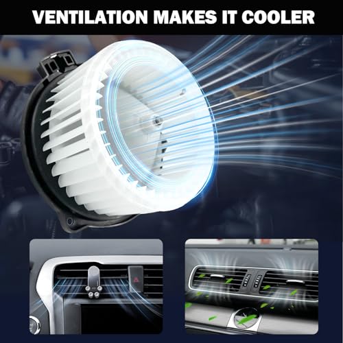 Image of 700058 AC Heater Blower Motor Fan Assembly Fit for Scion tc 2005-2009, for Toyota celica 2000-2005, rav4 2001-2003 8710320160, 8710342040, TO3126103