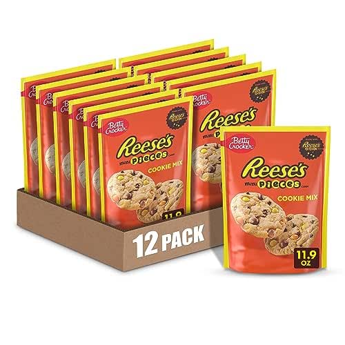 Betty Crocker REESE'S PIECES Cookie Mix, Peanut Butter Cookie Mix