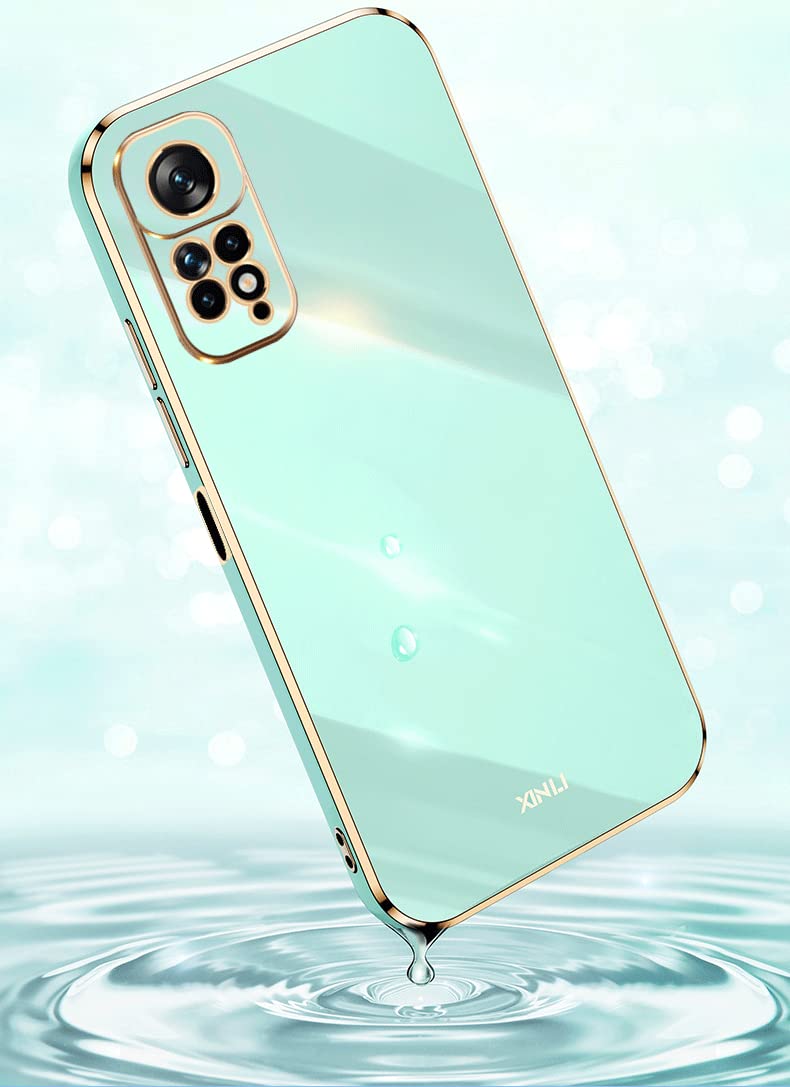 GOGME Cover per Xiaomi Redmi Note 11 PRO 5G, Placcatura TPU Custodia Protettiva, AntiGraffio Silicone Morbida TPU Ultra Sottile ma Resistente Case Caso. Nero
