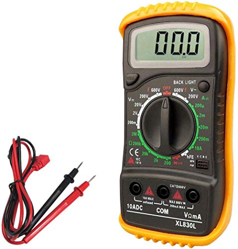 LCD Digital Multimeter Voltmeter AC DC Voltage Tester Circuit Checker Buzzer