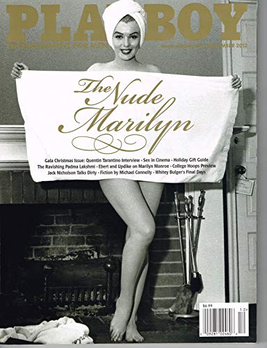 Playboy Magazine (The Nude Marilyn,December 2012) Single Issue Magazine – 2012