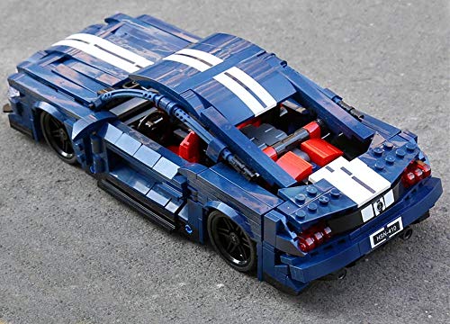 Preisvergleich Produktbild Modbrix Bausteine Auto Mustang Sportwagen 737 Klemmbausteine