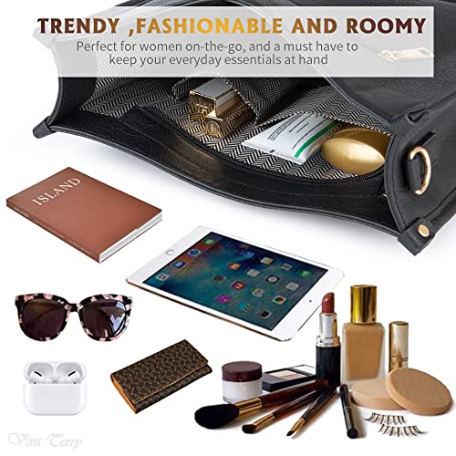 Viva Terry Vegan Leather Crossbody Fashion Shoulder Bag Purse with Adjustable Strap4