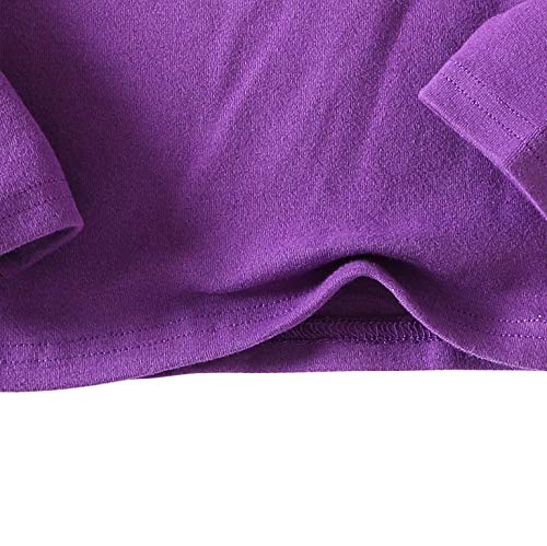 Image of KISBINI Unisex Girls 100% Cotton Long Sleeve T-Shirt Top Tees