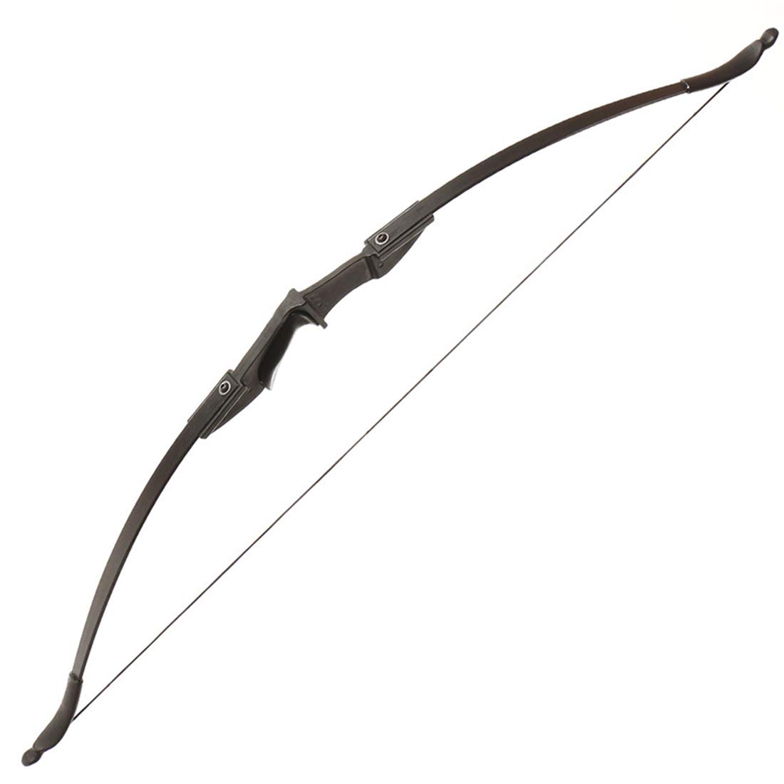 OSoMax 20 Lbs Recurve Bow Outdoor Archery Toy Double Arrow Rest Takedown with Bowstring - Left Right Hands Universal