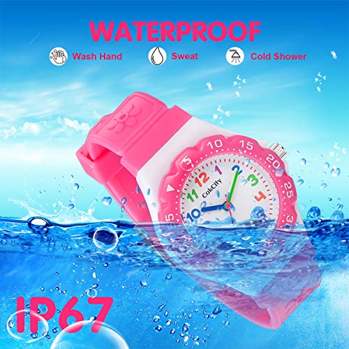 image for CakCity Kids Watch Waterproof Cute Cartoon Analog Girls Boys Wrist Wat
