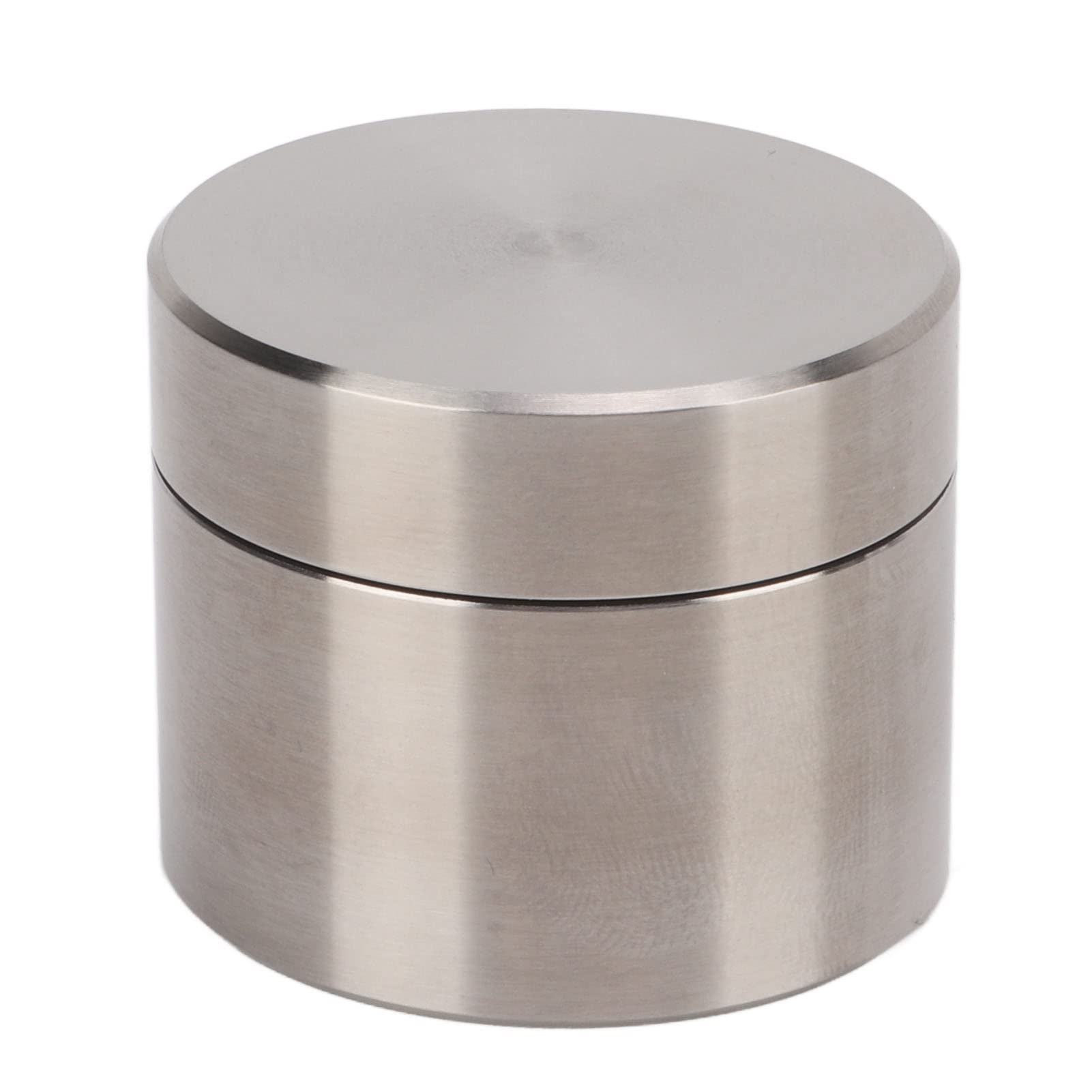 Restokki Sealing Box, Stainless Steel Sealing Case Tea Leaf Canister Container Can Mini Portable Box for Home Office(M)