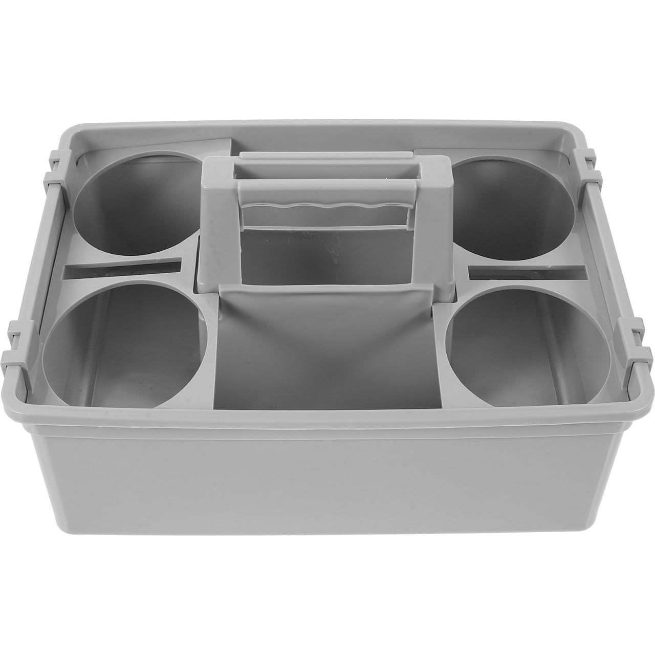 Cesta de limpieza con compartimentos separados y asa grande Vaguelly para uso doméstico