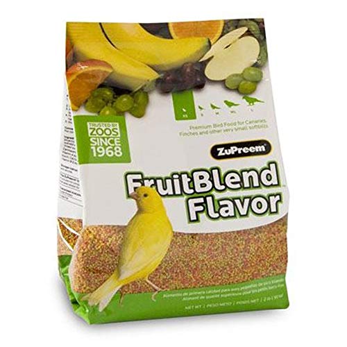 Zupreem Fruitblend Flavor For Extra Small Birds 2Lb -0.91kg
