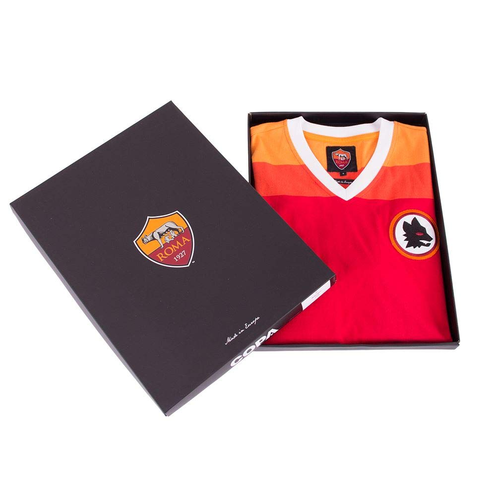 Copa Roma Camiseta de fútbol histórica para Hombre