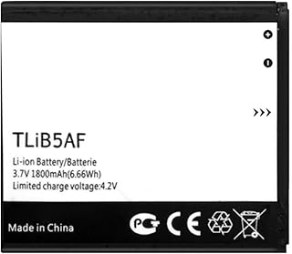 Replacement Battery TLiB5AF Upgraded for Alcatel TCL S800 One Touch 997D OT-997 OT997 5035 Battery 1800mAh