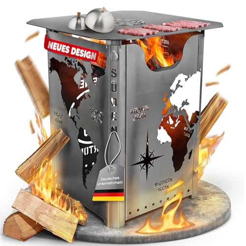 Meine Feuertonne für den Garten [mit Grillplatte] – Feuertonne aus...