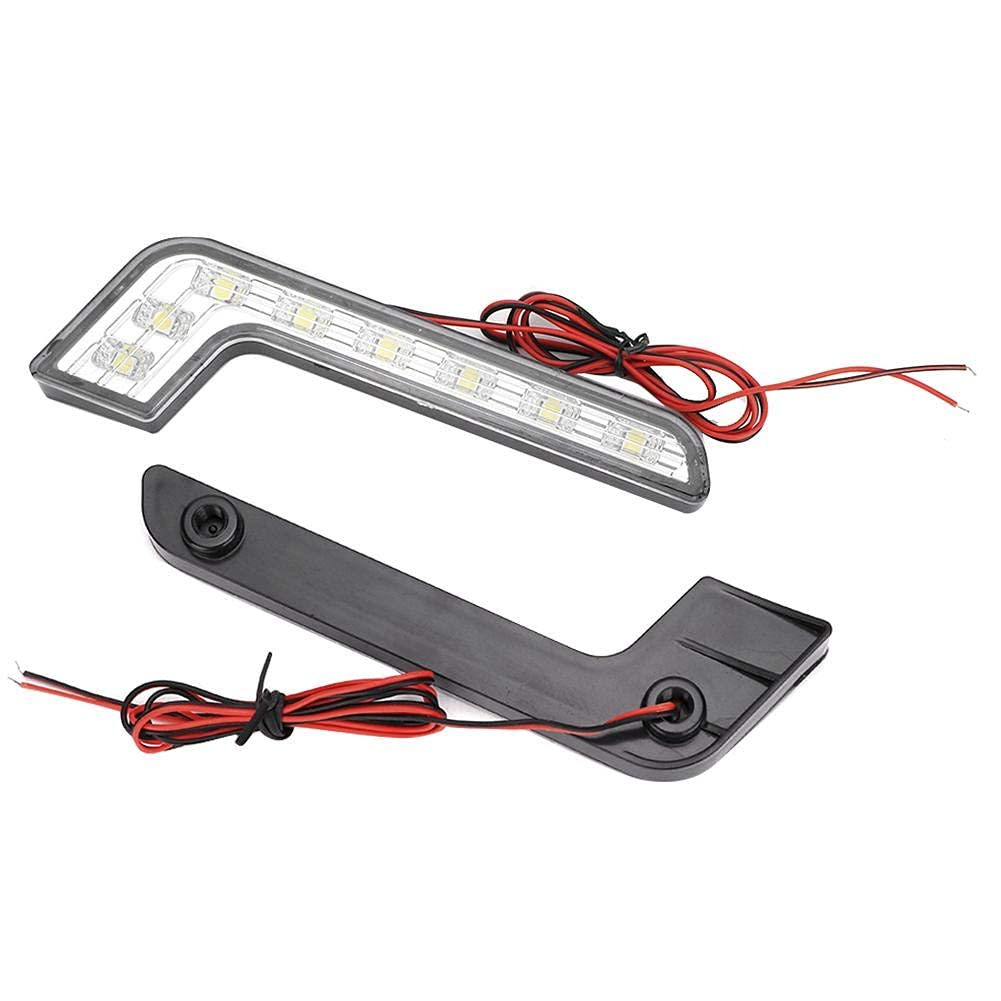 EBTOOLS pour Feux diurnes LED Voiture Feu diurne de Voiture, lumière de Jour Super-Lumineuse à 8 LED, imperméable Universelle DRL