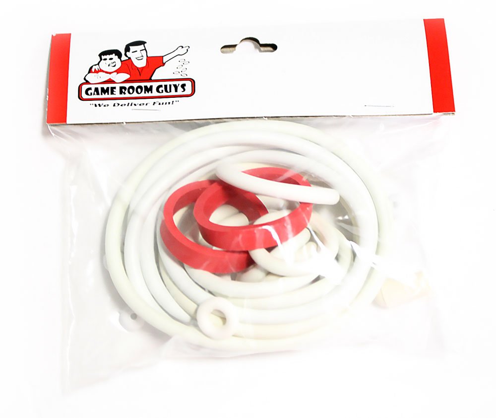 Game Room Guys Gottlieb Panthera Pinball White Rubber Ring Kit