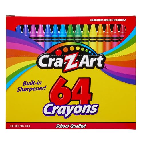 Cra-Z-Art Crayons, 64 Count