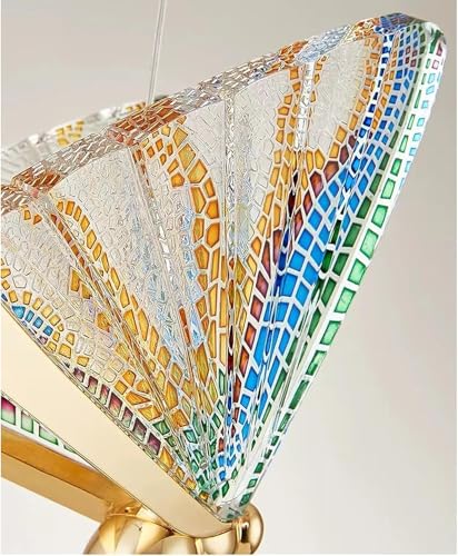 Pendant light minimalist butterfly ceiling chandelier moderna ZR98US 2