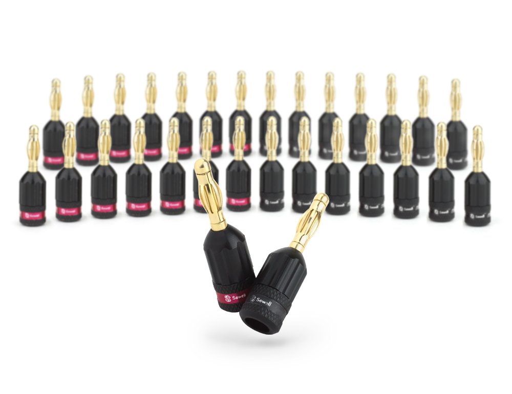 Direct Strike Banana Plugs, 14-Pair