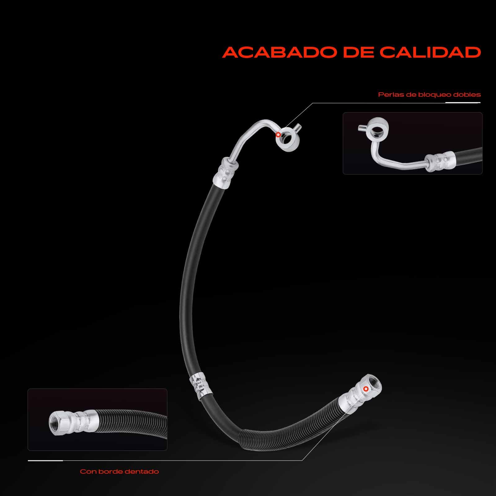 Frankberg Manguera de dirección asistida Compatible con Tucson JM 2.0L 2004-2012 Sportage JE KM 2.0L 2004-2010 Replace# 3402473,575102E000