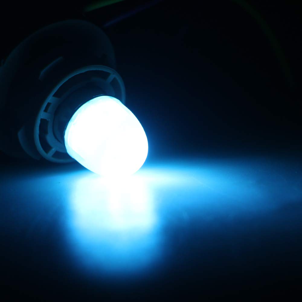 Lampada LED BA15S Per Moto Harley Davidson - Canbus Senza Errore, 48 SMD, Arancione - Foto 7