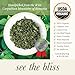 Wild Bliss Organic Red Raspberry Leaf Tea Pregnancy and Menstrual Support - Loose Leaf Herbal Tea - 1.76 Oz - 25 Servings