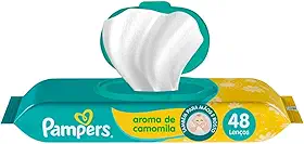 Lenços Umedecidos Pampers Aroma De Camomila 48 Unidades