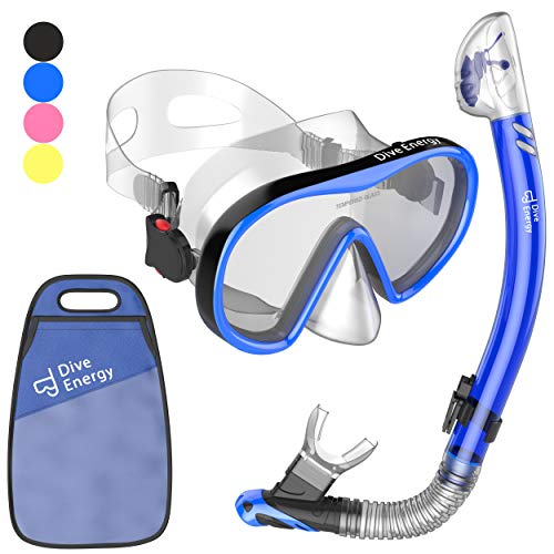 2020 Snorkel Set for Men and Women with Adjustable Dual Strap - Enjoy