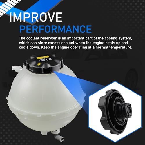 YzusGomumu Engine Radiator Coolant Reservoir Tank Compatible with BMW 528i by YzusGomumu - Used condition - Image 3