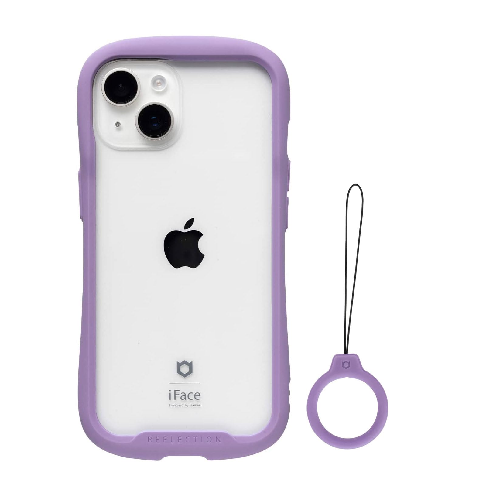Amazon.co.jp: iFace Reflection iPhone 15 ケース 強化ガラス クリア