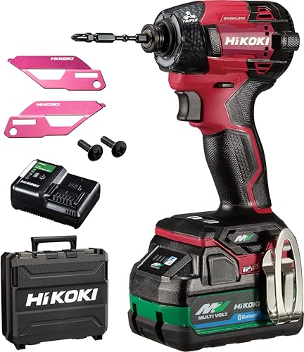 �y�Z�b�g�����z�yAmazon.co.jp����z HiKOKI(�n�C�R�[�L) 36V�[�d���C���p�N�g�h���C�o�[ WH36DD(XPRSZ) + �J���[�v���[�g(���b�h) 0038-2916