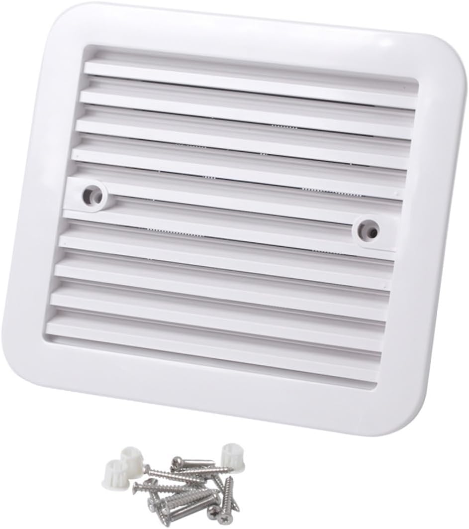 12v 8-inch Rv Exhaust Fan with Blades Silent Bathroom Ventilation Fan for Motorhome Roof and Garage Air Ventilation Replacement