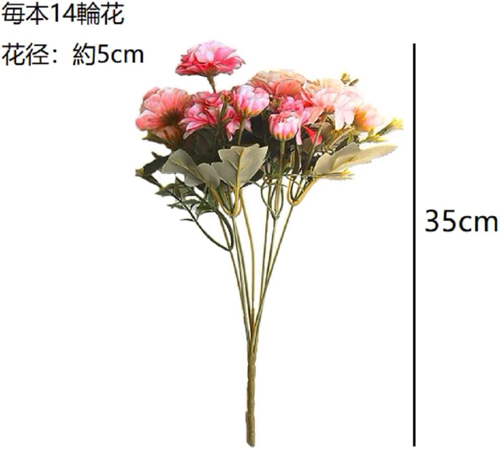 Amazon.co.jp: jwyndsq(おと) ツツジ造花 3本セット 42輪花 シルク