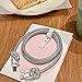 Cute Glitter Charger Cover for iPhone iPad 18W/20W Charger Adapter,Luxury Electroplated Bling Love Heart Charger Cord Protector,Soft Phone Cord Protector,Cable Protector for iPhone 15 16 17 Pro Max