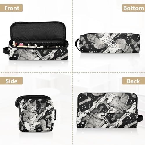 Bolsa de viaje para herramientas de cabello para mujeres con tapete extraíble resistente al calor, impermeable y portátil para planchas de pelo, alisadoras y rizadores miniatura 5