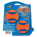 Chuckit! Ultra Ball Dog Toy - Medium Bouncy Fetch Balls For Dogs 20-60 lbs - Made from Durable Rubber - Floating Water Pet Toys - Size Medium - 2.5-inch Diameter - Pack of 4 - Image 6