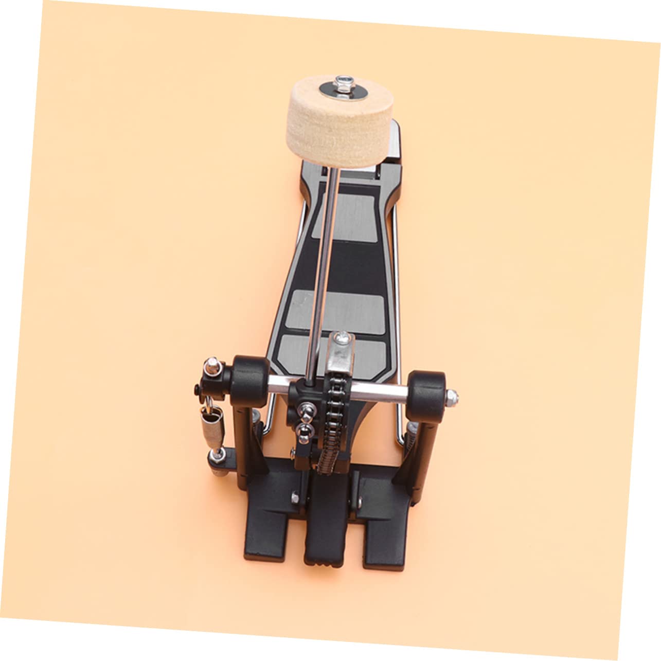 Milisten Pédale de Grosse Caisse Sturdy Accessoire de Percussion Simple pour Kit de Batterie Pédale de Drum Durable et Pratique