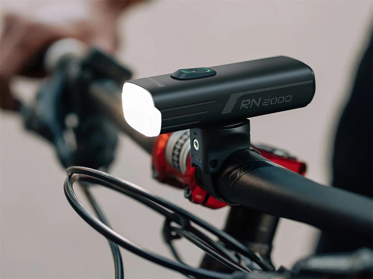 Olight Linterna frontal para bicicleta Faro RN 2000