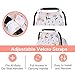 Muslin Carseat Cover for Babies, Metplus Breathable Infant Carseat Cover Lightweight Baby Carrier Cover for Girls Boys, Fit Spring Summer/Hot Days/Warm Weather, Pink Floral