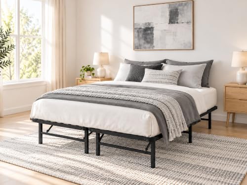 Classic Brands Hercules Heavy-Duty 14-Inch Platform Metal Bed...