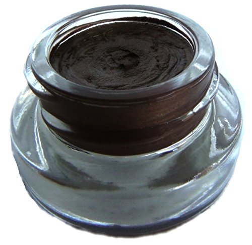 Pure Ziva Chocolate Dark Brown Black Long Lasting Waterproof Gel Cream Eyeliner, Talc & Paraben Free, No Animal Testing & Cruelty Free