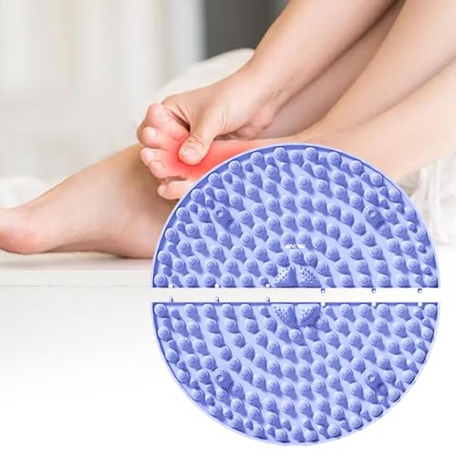 Tapis de massage des pieds ergonomique et demi-lune pour relaxation à la maison