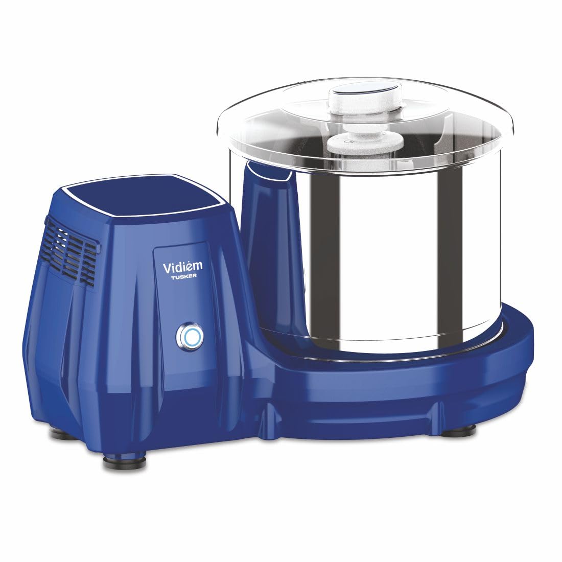 Vidiem Tusker 2.0L Table Top Wet Grinder | 200W Power Max Motor | Twin Wipers, Metal Chassis, Easy Lock | Stainless Steel Shaft | Polycarbonate Lid | 5-Year Motor Warranty-picture-31