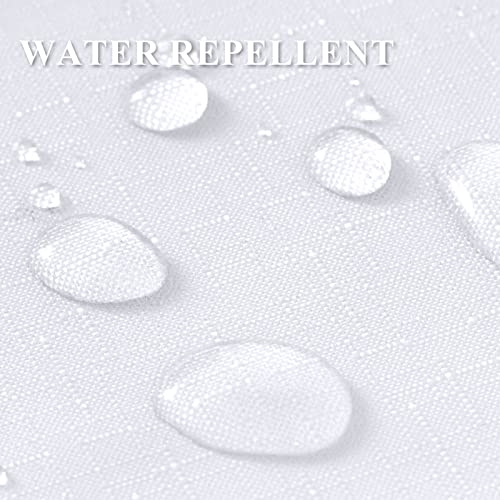 Teal Shower Curtain For Bathroom Beach Theme Aqua And White Ombre Shower Curtain Set With 12 Hooks Heavy Duty Textured Fabric Bath Shower Curtain Waterproof Washable Seaside Decor Turquoise 72X72 #TOP3