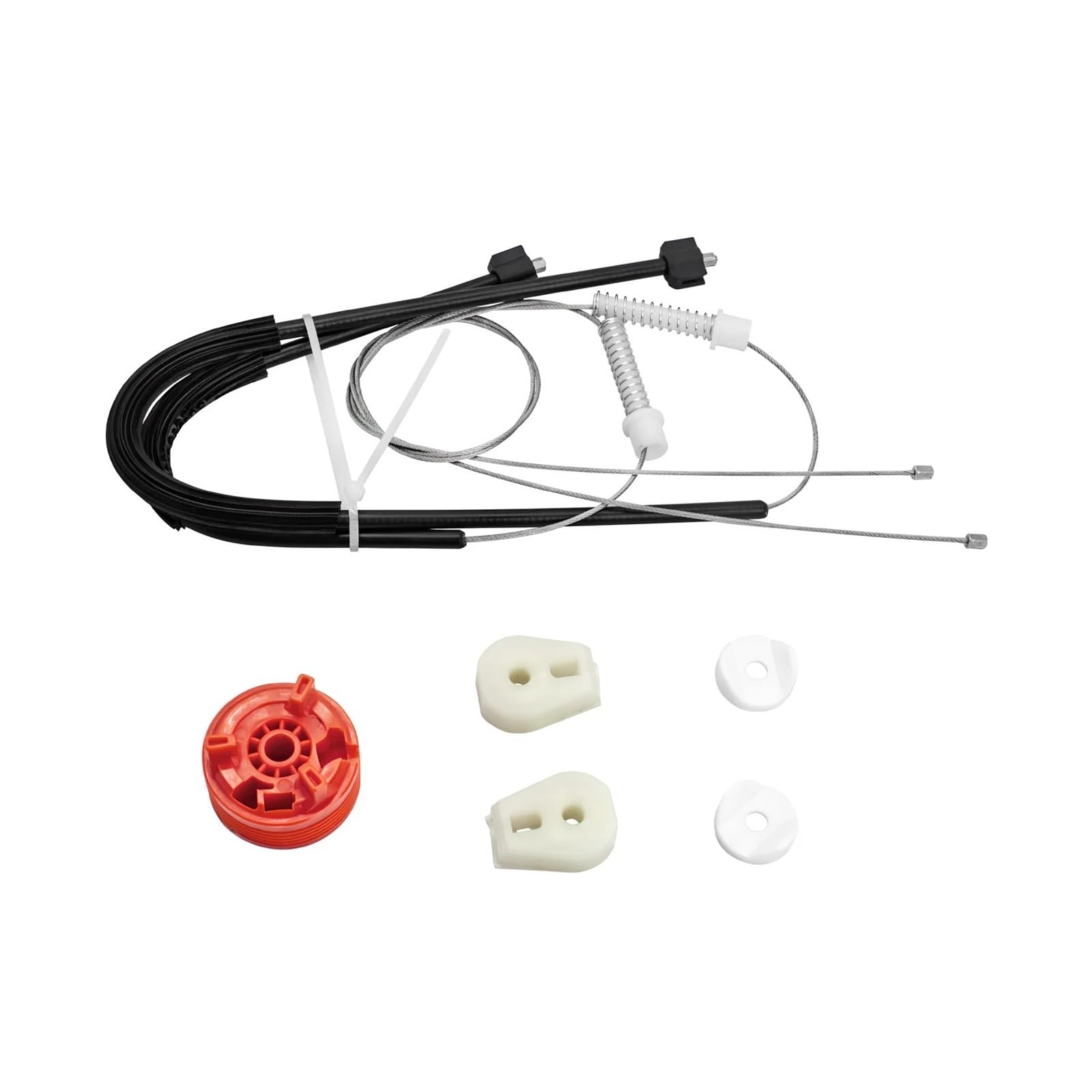 Clip Elevalunas Para Megane II Cabriolet Kit de reparación de regulador de ventana trasera izquierda