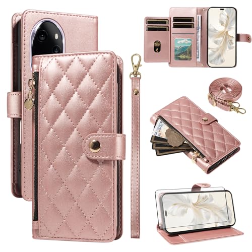 Coque Huawei Honor 200 Pro 5G avec verre trempé béquille et fente cartes