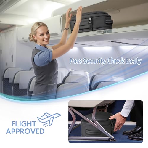 hk Travel Backpack Carry on Flight Approved, Large Business Laptop Backpack 17 Inch Water-resistant Luggage Backpacks Personal Item Weekender Bag for Men Women4