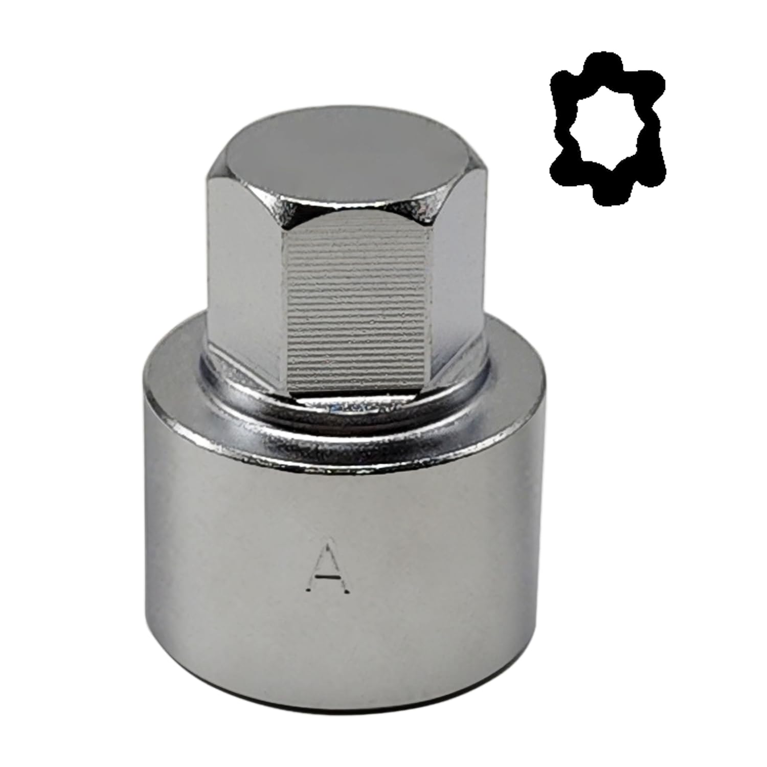 VW VAG Volkswagen 536 Wheel Locking Nut Key & Anti-Theft Removal Tool